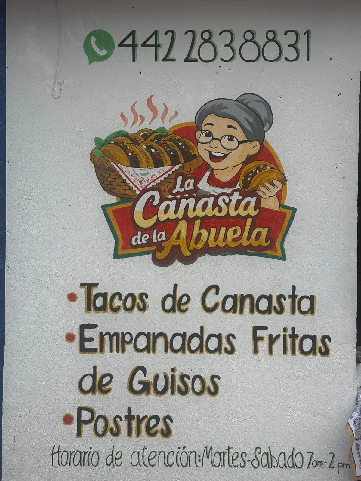 Anuncio del negocio La Canasta de la Abuela